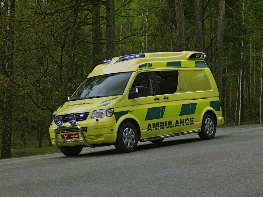  Volkswagen T5 Ambulance Tamlans 2003 года  (фото 1 из 2)